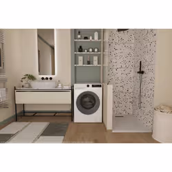 Candy ProWash 300, Lavasciuga Slim 8+5 KG, 10% più efficente della classe A, 1400 giri, Bianco, Inverter, Fresh Vapor, GWD 485SG6-S - Vista aggiuntiva 6