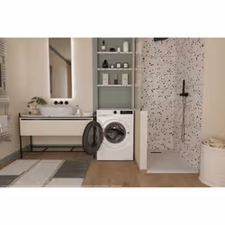 Candy ProWash 300, Lavasciuga Slim 8+5 KG, 10% più efficente della classe A, 1400 giri, Bianco, Inverter, Fresh Vapor, GWD 485SG6-S - Vista aggiuntiva 7