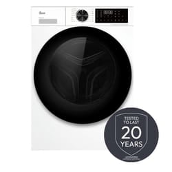 Hoover H3D 4106BL10H-S lavasciuga Libera installazione Caricamento frontale Bianco
