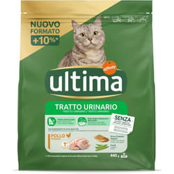 Crocchette urinary per gatto gusto pollo 440 gr liena tratto urinario sano okx - Ultima