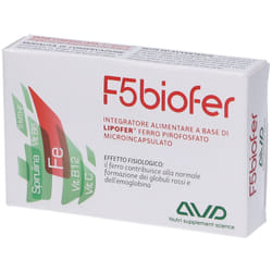 F5 Biofer Integratore Alimentare 30 pz Capsule