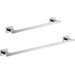 Gedy - Set 2 portasalviette di linea Atena cromato