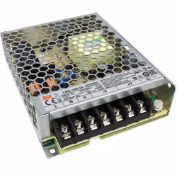 Alimentatore switching 108W 24Vdc 4.5A doppia uscita Meanwell Serie LRS-100 Mod. LRS-100-24. Alimentatore switching 108W 24Vd ...