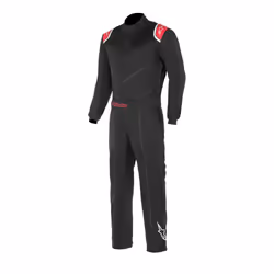Alpinestars 3357019-13-XS, Maschio, Nero, Rosso