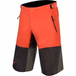 Alpinestars Tahoe Pantaloncini per biciclette, nero-rosso, dimensione 30 per uomo