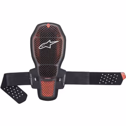 Alpinestars Nucleon KR-R Cell Protettore posteriore, nero-rosso, dimensione XL per uomo
