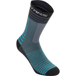 Alpinestars Drop 19 Calzini, nero-blu, dimensione M per uomo