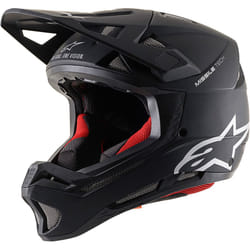 Alpinestars Missile Tech Solid Casco da discesa, nero, dimensione L per uomo