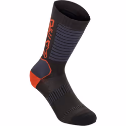 Alpinestars Paragon Lite 19 Calzini, nero-rosso, dimensione S per uomo