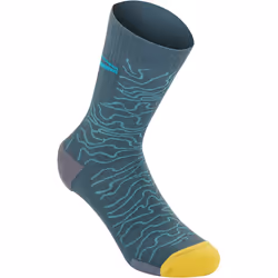 Alpinestars Drop 15 Calzini, turchese, dimensione S per uomo