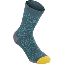 Alpinestars Drop 15 Calzini, turchese, dimensione S per uomo