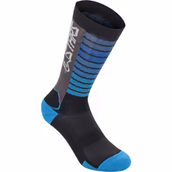 Alpinestars Drop 22 Calzini, nero-blu, dimensione L per uomo
