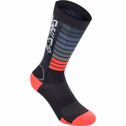 Alpinestars Drop 22 Calzini, nero-rosso, dimensione S per uomo