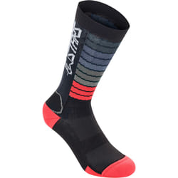 Alpinestars Drop 22 Calzini, nero-rosso, dimensione S per uomo