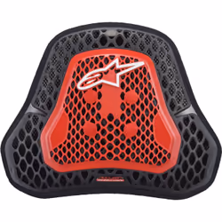 Alpinestars Nucleon KR-CELL CiR Protettore toracico, nero-rosso, dimensione L per uomo