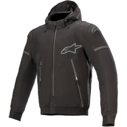 Alpinestars Sektor V2 Felpa con cappuccio motociclistica, nero, dimensione L per uomo