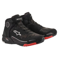 Alpinestars CR-X Drystar Scarpe motociclistiche, verde-marrone, dimensione 46 per uomo