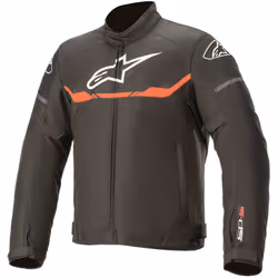 Alpinestars T-SPS WP Giacca tessile motociclistica, nero-rosso, dimensione 3XL per uomo