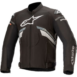 Alpinestars T-GP Plus V3 Giacca tessile motociclistica, nero-grigio-bianco, dimensione 2XL per uomo