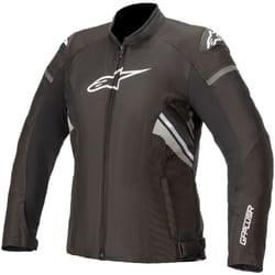 Alpinestars Stella T-GP Plus V3 Giacca tessile da donna, nero-bianco, dimensione L per donne