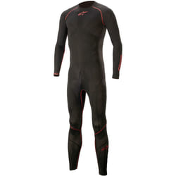 Alpinestars Ride Tech Lite Sottodilo, nero-rosso, dimensione M L per uomo