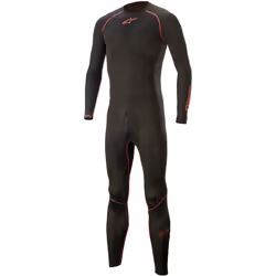 Alpinestars Ride Tech Lite Sottodilo, nero-rosso, dimensione M L per uomo