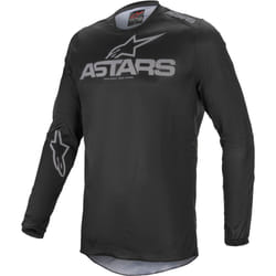 Alpinestars Fluid Graphite Maglia Motocross, nero-grigio, dimensione M per uomo