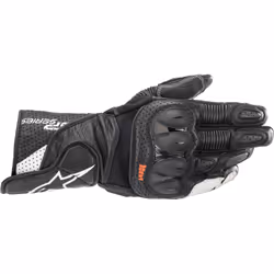Alpinestars SP-2 V3 Guanti da moto, nero-bianco, dimensione M