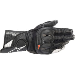 Alpinestars SP-2 V3 Guanti da moto, nero-bianco, dimensione M