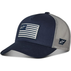 Alpinestars Flag Snapback Berretto, grigio-blu per uomo