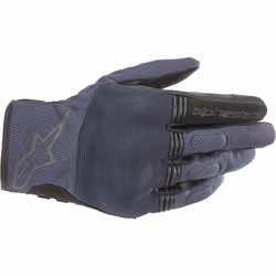 Alpinestars Copper Guanti da moto, nero-blu, dimensione S per uomo