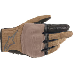 Alpinestars Copper Guanti da moto, nero-marrone, dimensione S per uomo