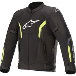 Alpinestars AST-1 V2 Air Giacca tessile moto, nero-giallo, dimensione S per uomo
