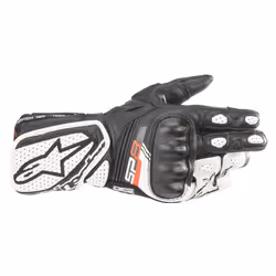 Alpinestars 3518321-12-M, Motocicletta, Adulto, Maschio, Nero, Bianco, M
