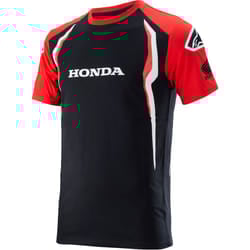 Alpinestars Honda maglietta, nero-rosso, dimensione 3XL per uomo