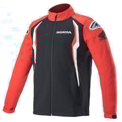 Alpinestars Honda Giacca Softshell, nero-rosso, dimensione M per uomo