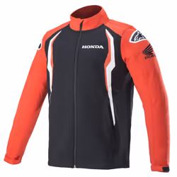 Alpinestars Honda Giacca Softshell, nero-rosso, dimensione M per uomo