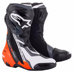 Alpinestars 2220021-1329-42, Maschio, Adulto, Stivali da racing, Nero, Grigio, Rosso, Bianco