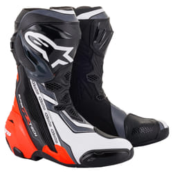 Alpinestars 2220021-1329-44 calzatura per motocicletta Maschio Adulto Nero, Grigio, Rosso, Bianco