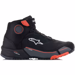 Alpinestars Honda CR-X Drystar Scarpe da moto, nero-grigio-rosso, dimensione 42 per uomo