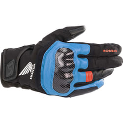 Alpinestars Honda SMX Z Drystar Guanti da moto, nero-rosso-blu, dimensione S per uomo