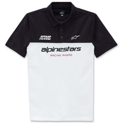 Alpinestars Astars Paddock Polo, nero-bianco, dimensione S per uomo