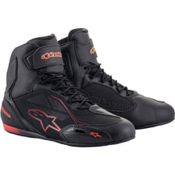 Alpinestars Faster-3 DryStar Scarpe Moto, nero-rosso, dimensione 47 per uomo