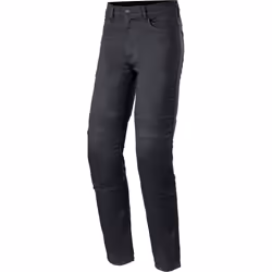 Alpinestars Cerium Tech-Stretch Riding Jeans da moto, nero, dimensione 38 per uomo