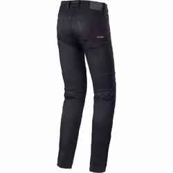 Alpinestars Cerium Tech-Stretch Riding Jeans da moto, nero, dimensione 38 per uomo