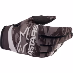 Alpinestars Radar Guanti Motocross Giovani, nero-grigio, dimensione S - Vista aggiuntiva 2