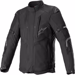 Alpinestars RX-5 Drystar Giacca tessile moto, nero-grigio, dimensione L per uomo