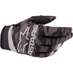 Alpinestars Radar Guanti Motocross Giovani, nero-grigio, dimensione L