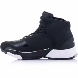 Alpinestars CR-X Drystar Scarpe motociclistiche, nero-bianco, dimensione 45 per uomo