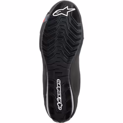 Alpinestars Sektor scarpe da moto impermeabili, nero-grigio-rosso, dimensione 42 per uomo
